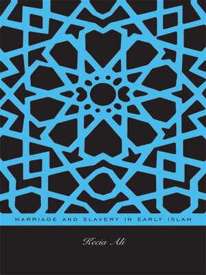 cover image of Marriage and Slavery in Early Islam